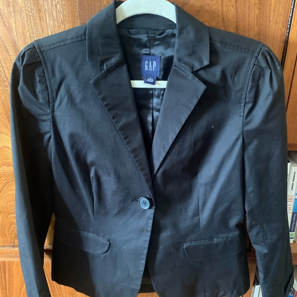 Gap Black Blazer Size 6